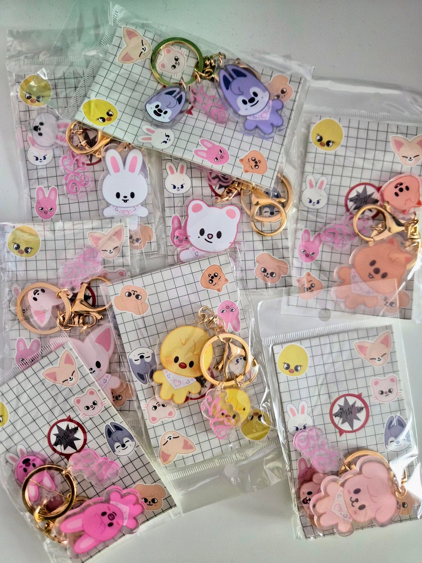SKZOO fan-made Keyrings