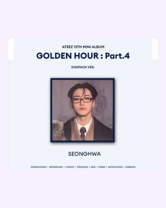Ateez – Golden Hour: Part.4 (Seonghwa Digipack Ver.)